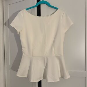 Bisou Bisou White Blouse